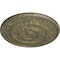 Ekena Millwork Dylar Ceiling Medallion (Fits Canopies up to 6 1/4"), 30"OD x 2 1/4"P, Witch Hazel Crackle CM30DYWHC - alternate 4